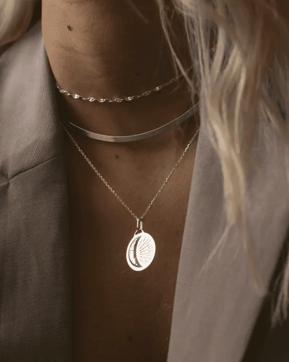 Collier Vivienne - Argent massif - Aglaïa & Co