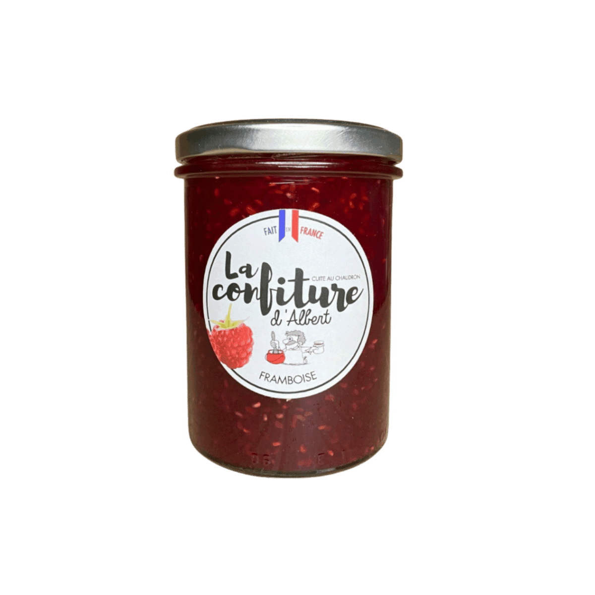 Confiture de Framboise BIO - La confiture d'Albert