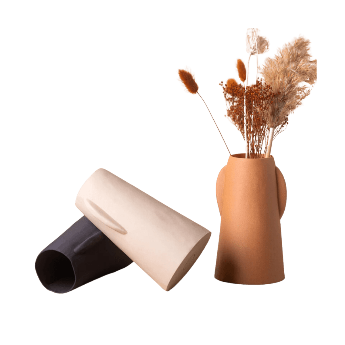 Vase - Sculpt - Terracotta Ceddar - Copo Design