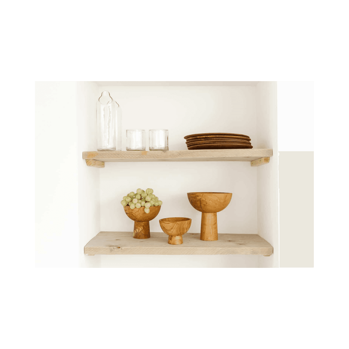 Coupe sur pied en teck - Moyenne - BOWL ON FOOT RECLAIMED - M - Originalhome