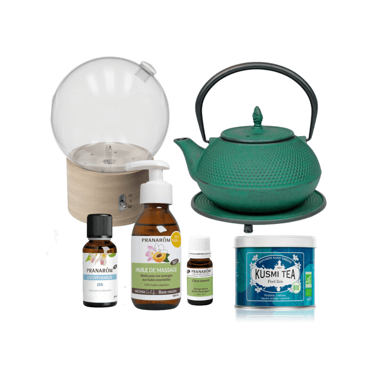 Infusion à la mélisse BIO - Feel Zen - Boîte métal 100gr - Kusmi Tea