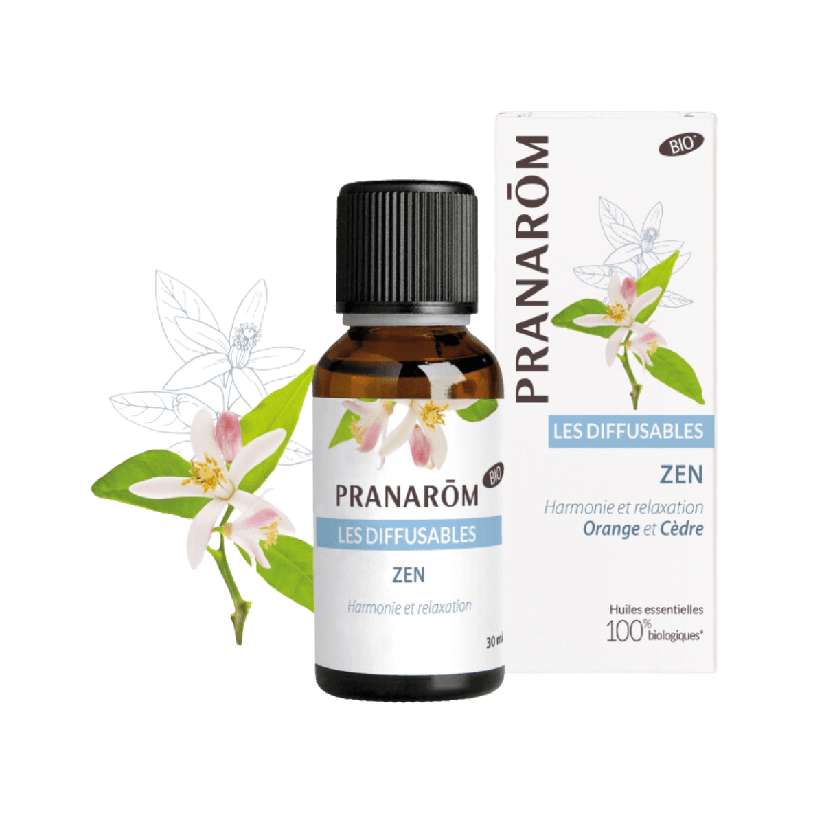 Diffusable ZEN BIO 30ml - Pranarôm