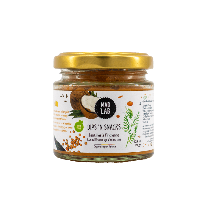 Dips houmous indien BIO 150g - Mad Lab