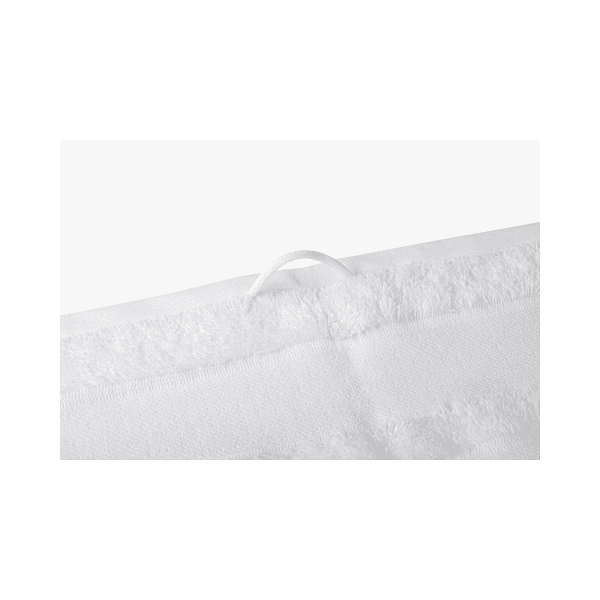 Drap douche - 70X130cm - Blanc pur - Nuances...