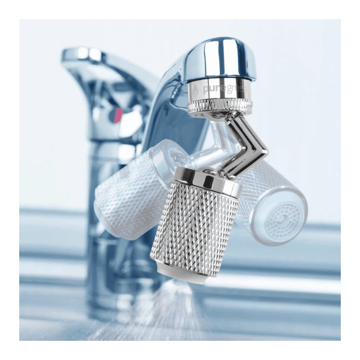 Économiseur d'eau de robinet - Pure green