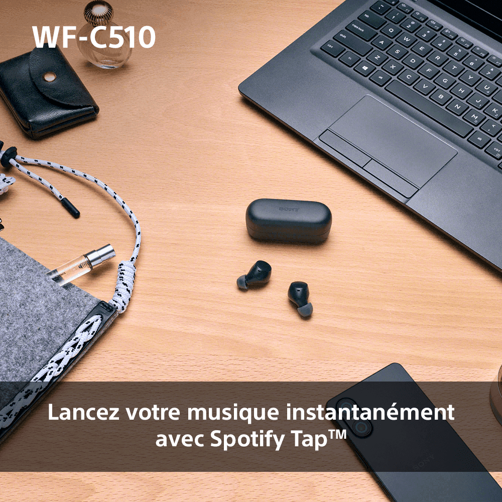 Ecouteurs Bluetooth WFC510B - Black - Sony