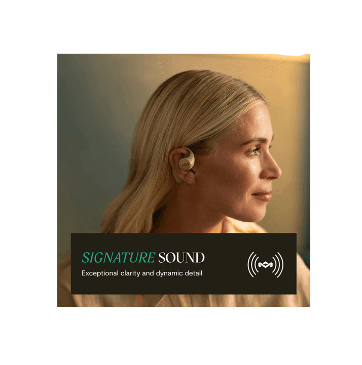 Ecouteurs sans fils LIBERATE OPEN EARBUDS - Cream 700483 - House of Marley