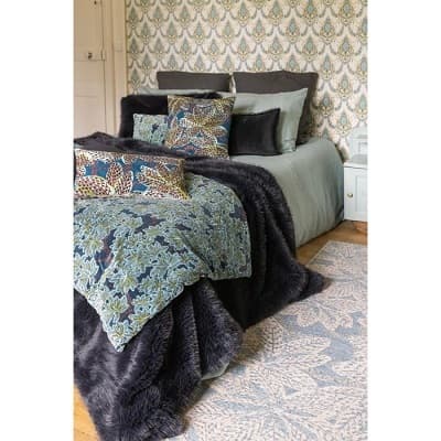 Plaid Nolan Caviar 85 x 200 - Maison Vivaraise