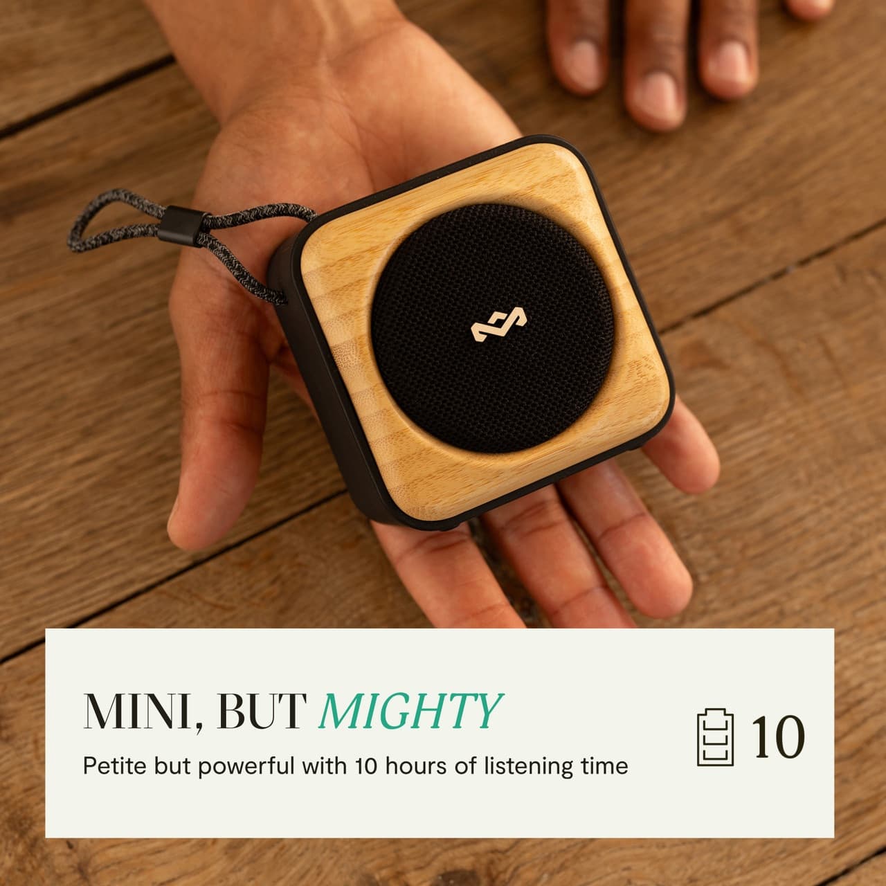 Enceinte Bluetooth ROOTS - Signature black 700490 - House of Marley