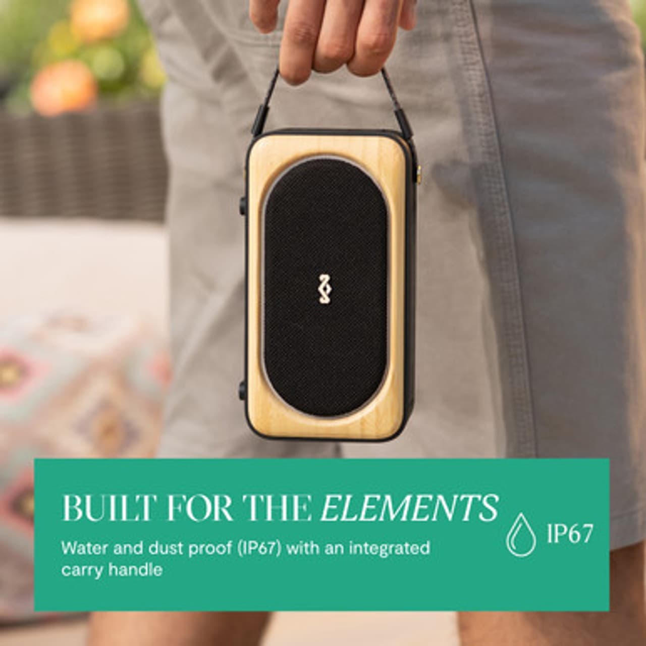 Enceinte Bluetooth ROOTS SOLAR - Signature Black 700492 - House of Marley