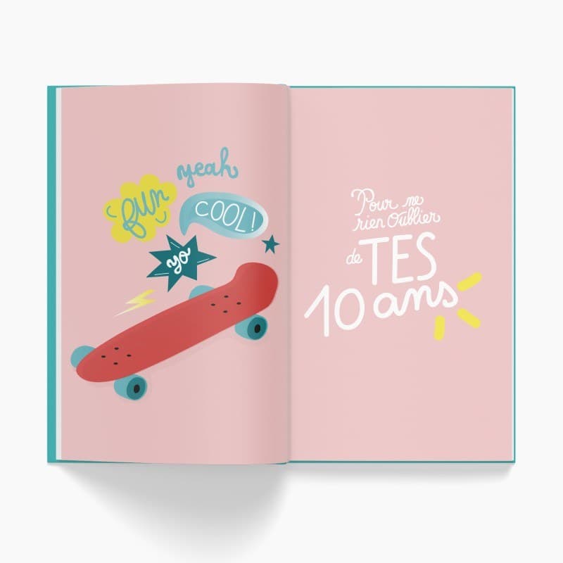 Cahier de souvenirs - REMEMBER TON ENFANCE - Minus