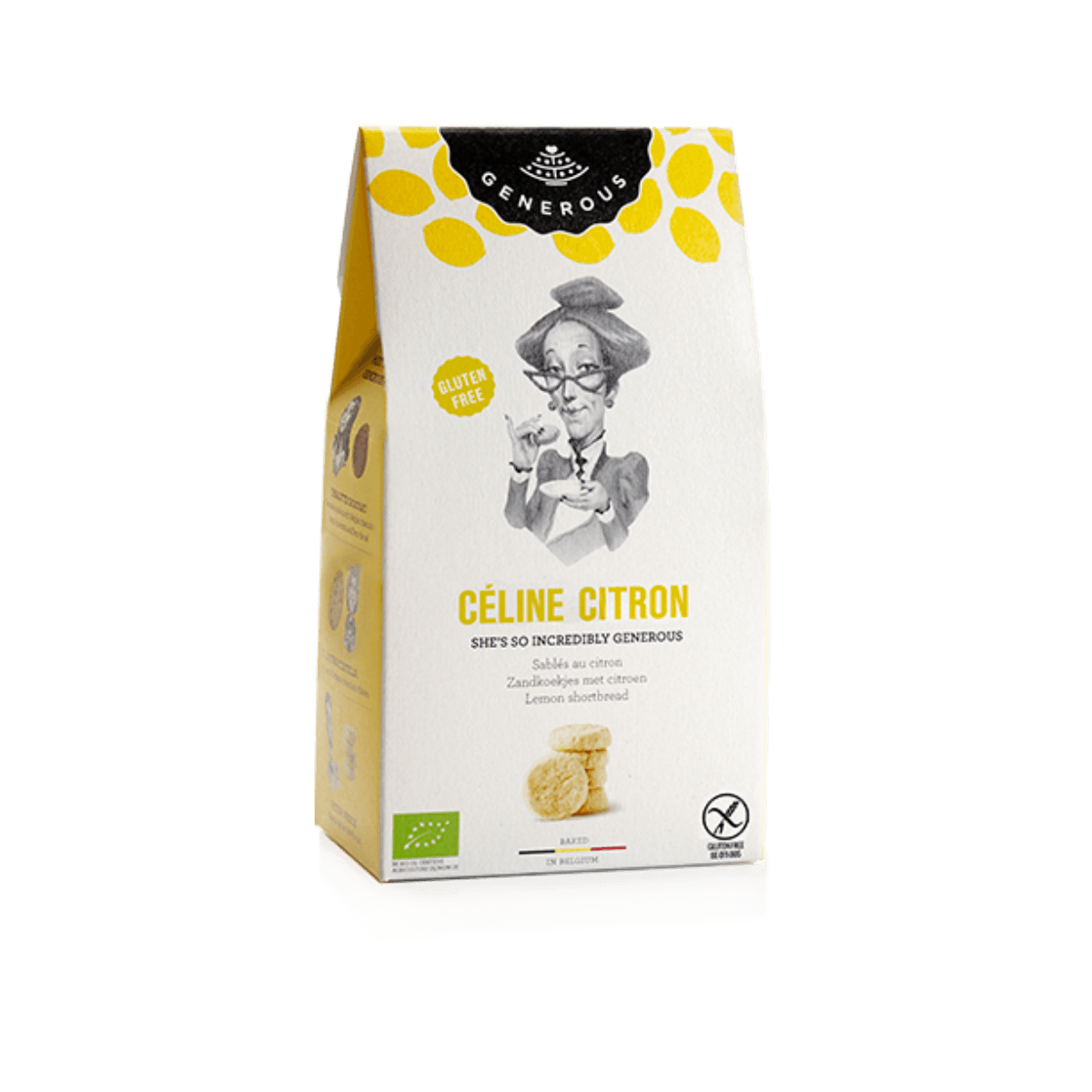 Celine Citroen Koekjes 100gr ORGANISCH - Generous