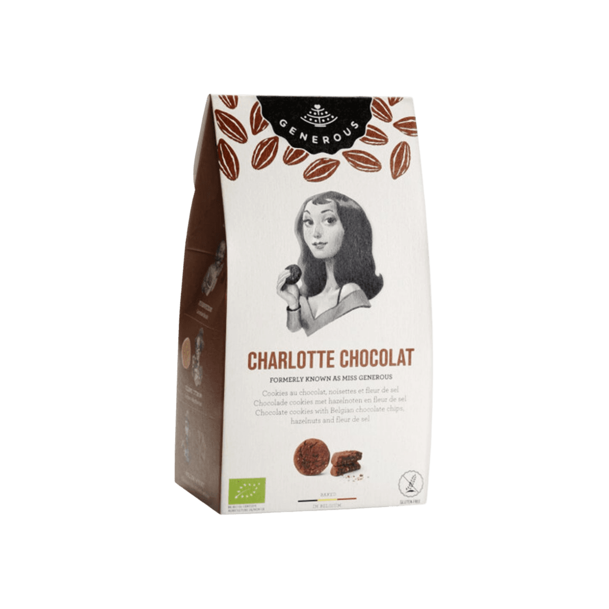 Biscuits Charlotte Chocolat 100gr BIO - Generous