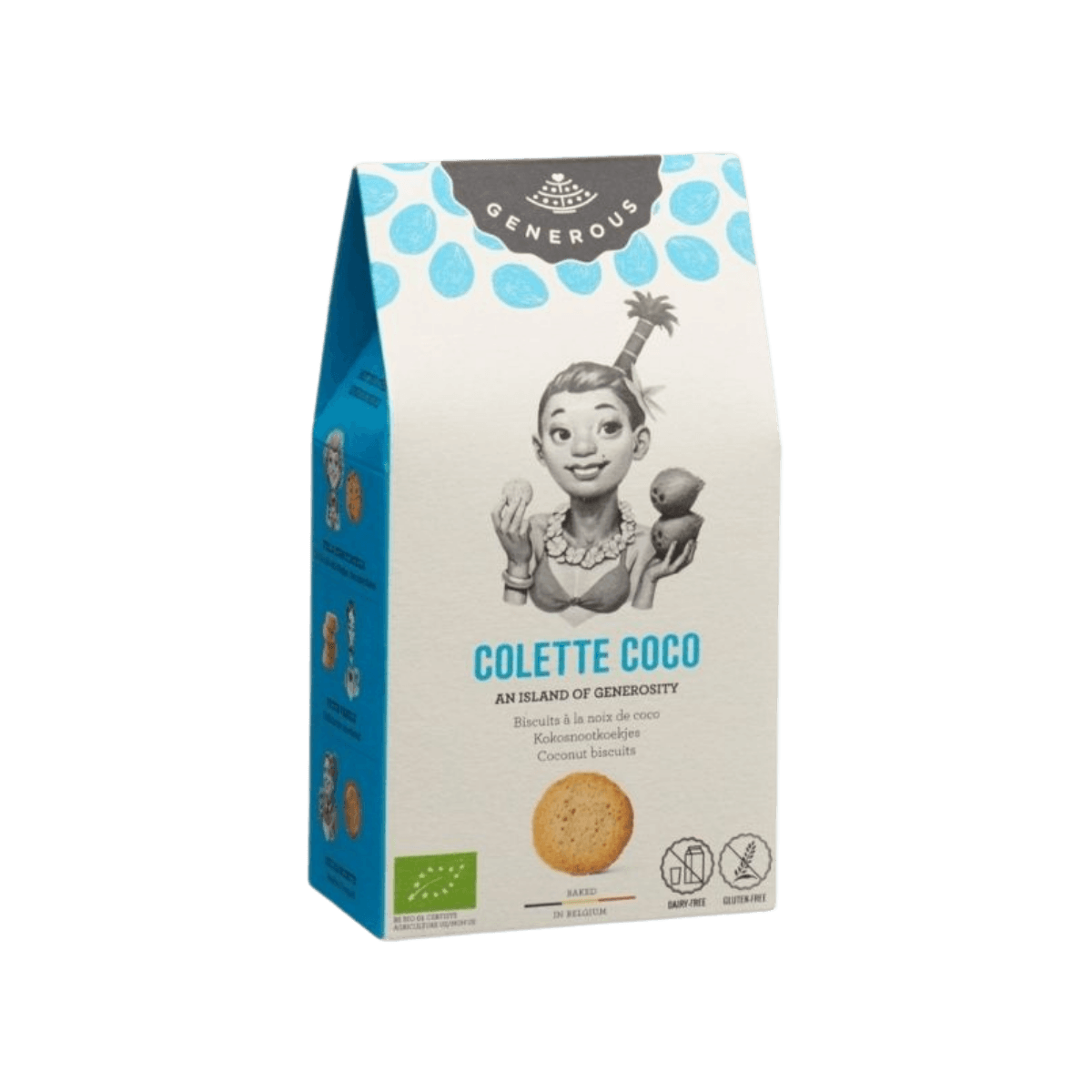 Biscuits Colette Coco 100gr BIO - Generous