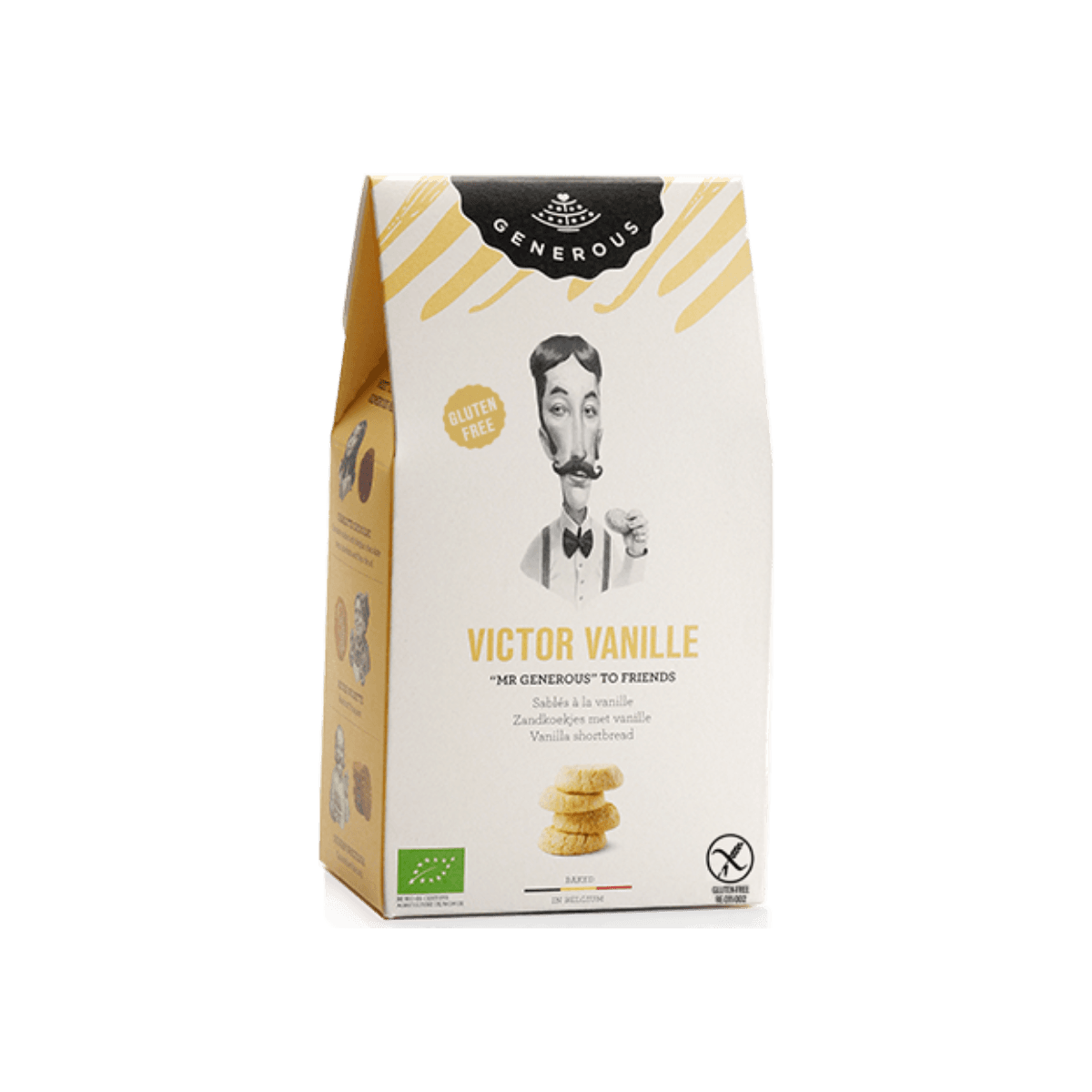 Biscuits Victor Vanille 100gr BIO - Generous