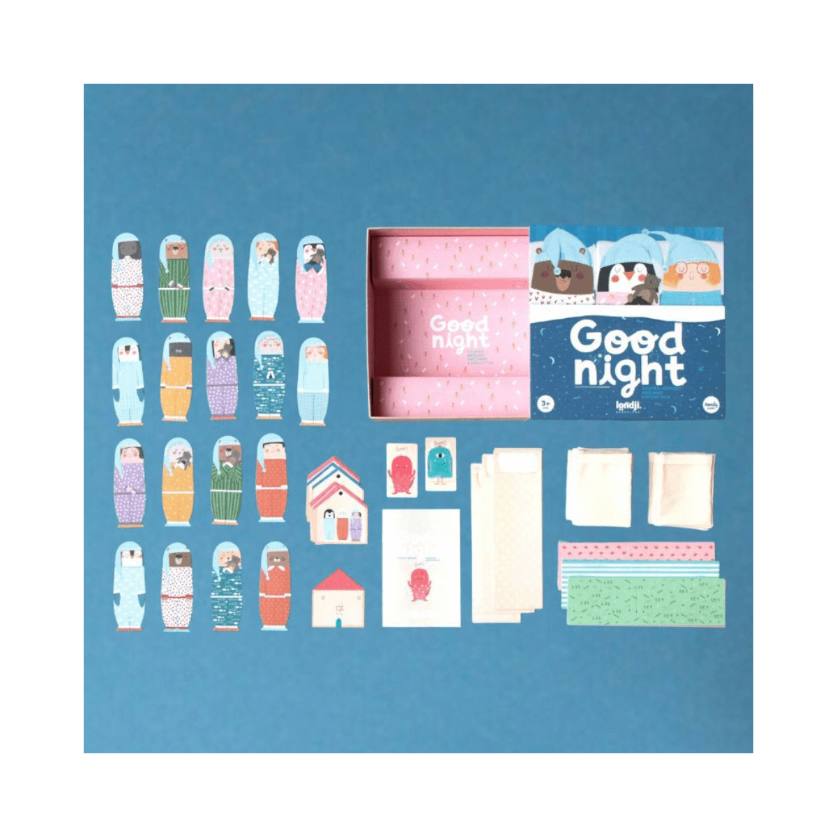 Jeu 3 en 1 - 3 ans et + - GOOD NIGHT - Londji