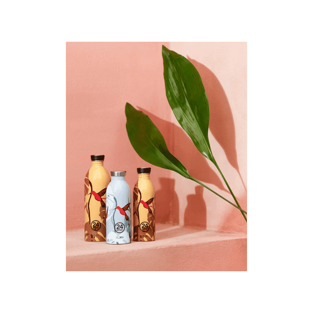 Gourde 500ml Urban Bottle Amber Oasis - 24Bottles