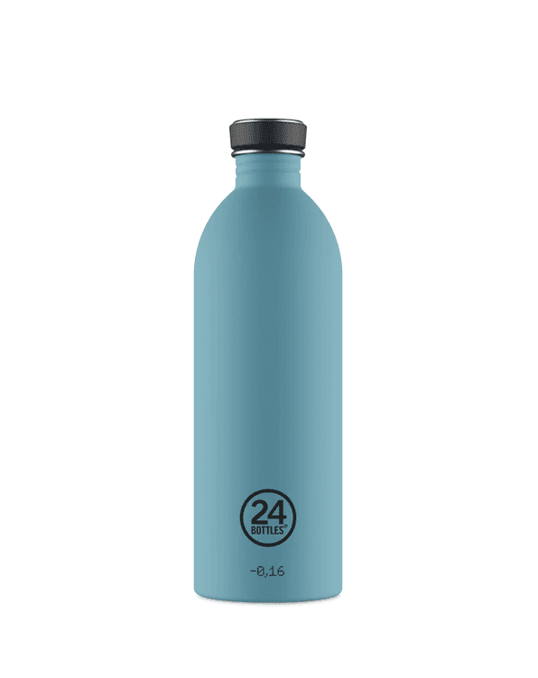 Fles 1L Urban Bottle Powder Blue - 24Bottles