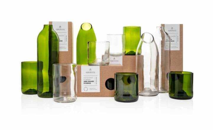 Carafe à eau en bouteille recyclée - Transparente - WATER CARAFE - CLEAR - Originalhome