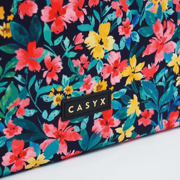 Housse PC 15" - Aquarelle Florale Obscure - Casyx