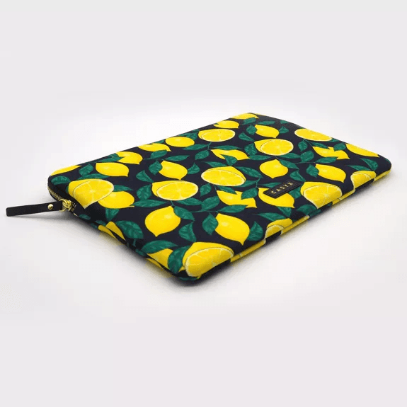 Laptophoes 13" Citrons Nocturnes – Waterdicht & gerecycleerd - Casyx