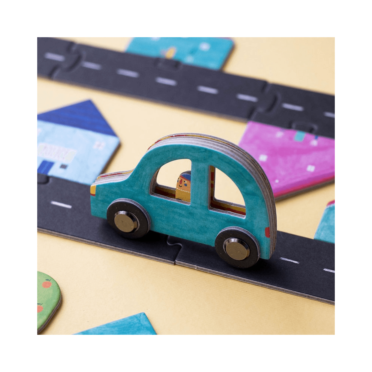 Jeu de connexion - 4 ans et + - ROADS - Londji