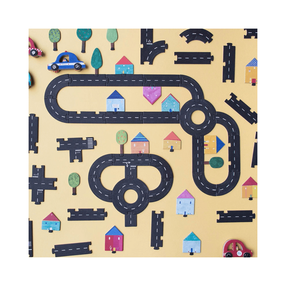 Jeu de connexion - 4 ans et + - ROADS - Londji