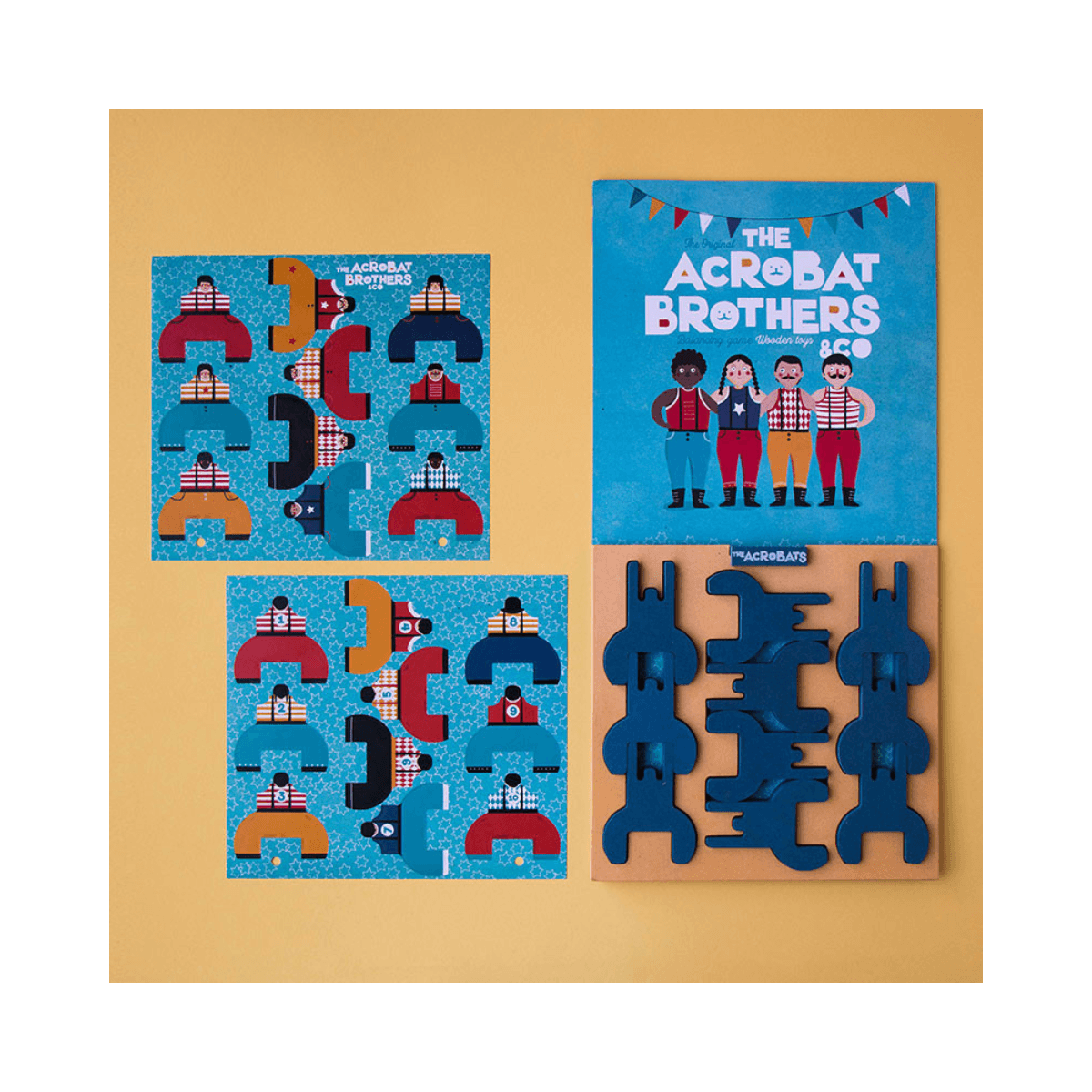 Jeu d'équilibre - 3 ans et + - THE ACROBAT BROTHERS - Londji