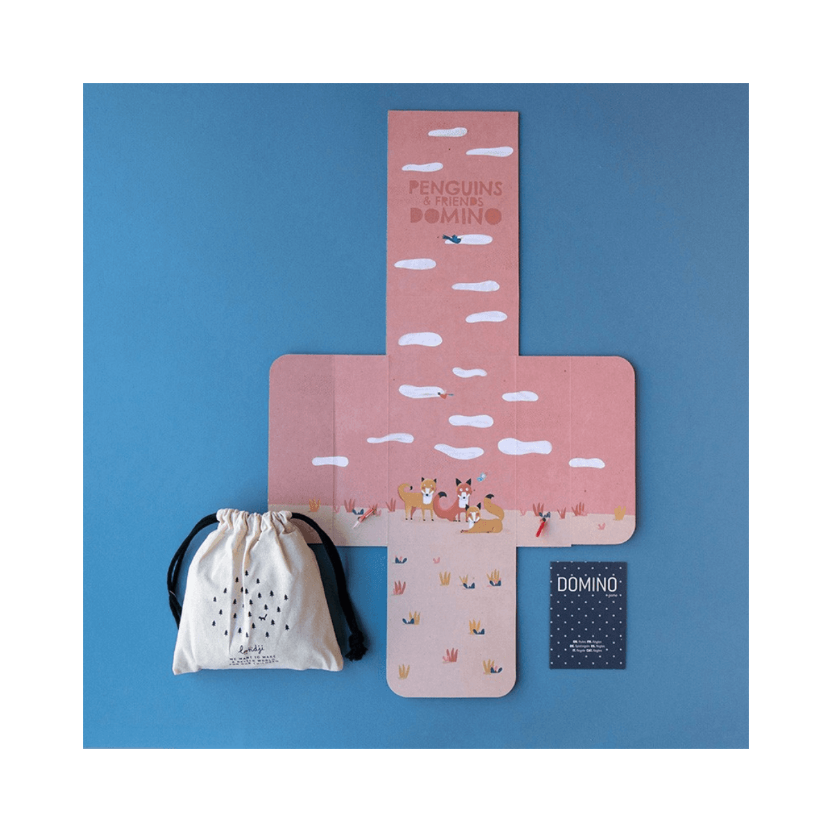 Jeu de domino - 3 ans et + - PENGUINS AND FRIENDS - Londji