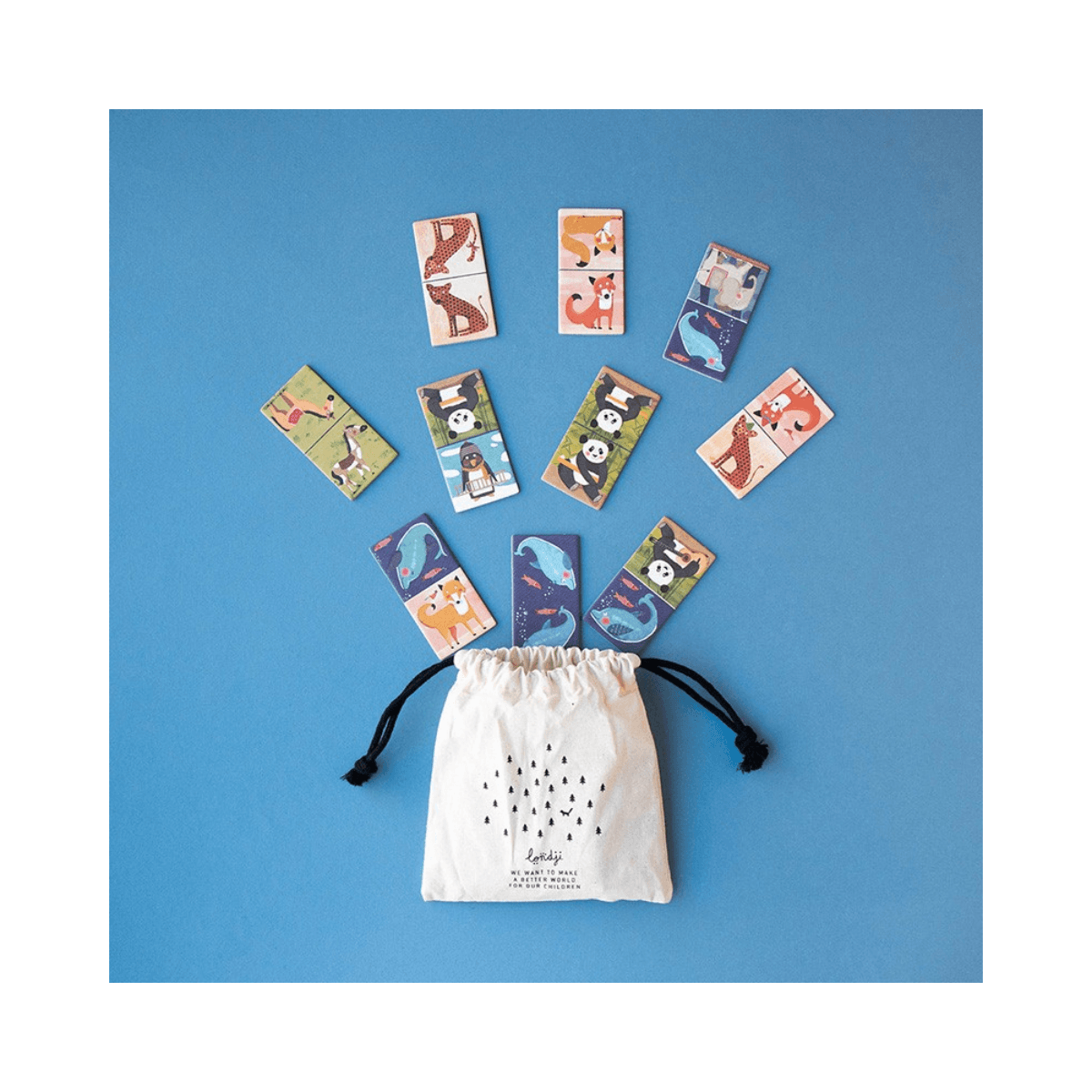 Jeu de domino - 3 ans et + - PENGUINS AND FRIENDS - Londji