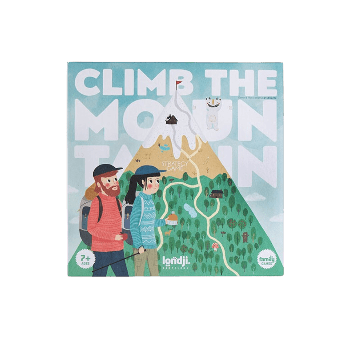 Jeu de stratégie - 7 ans et + - CLIMB THE MOUNTAIN - Londji
