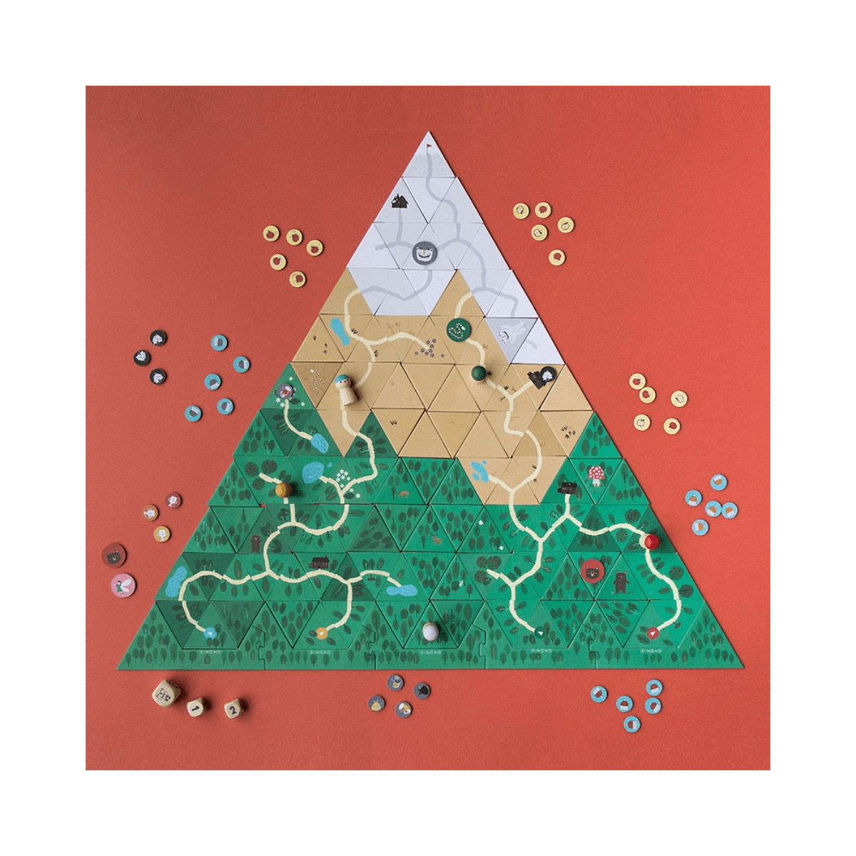 Jeu de stratégie - 7 ans et + - CLIMB THE MOUNTAIN - Londji