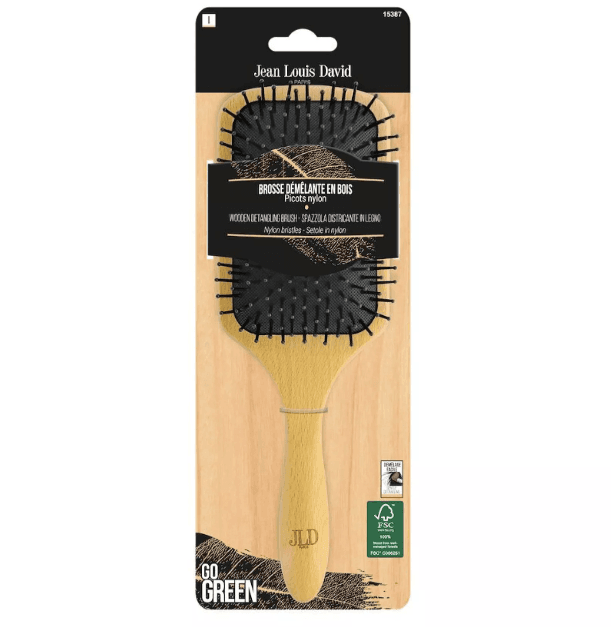 Brosse démêlante en bois FSC - Jean Louis David
