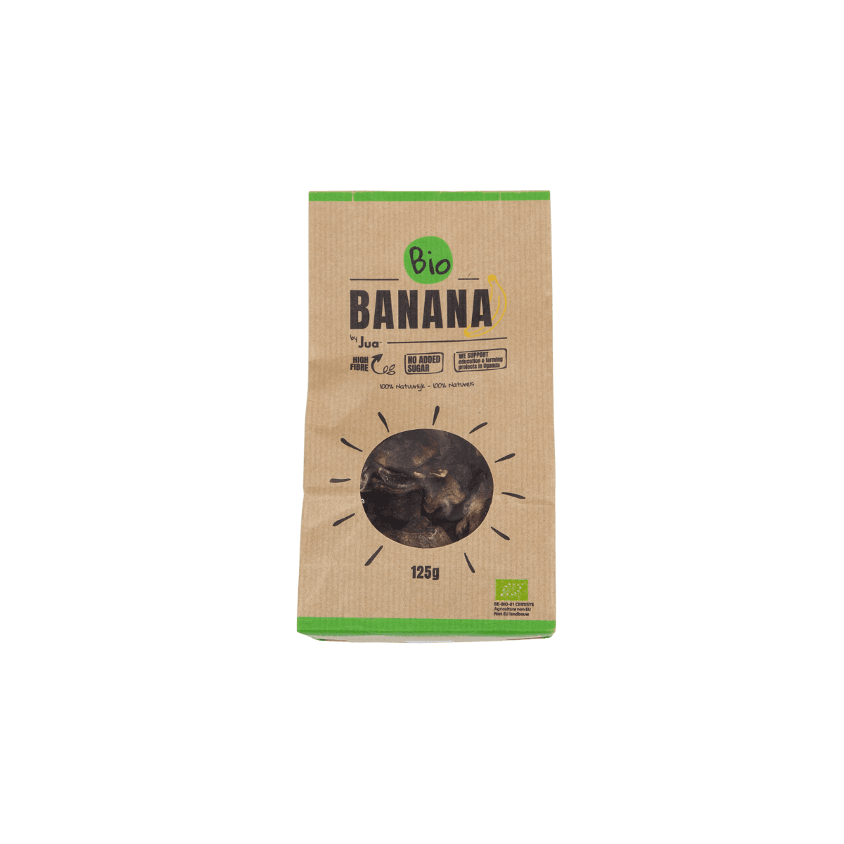Banane séchée 125g BIO - JUA
