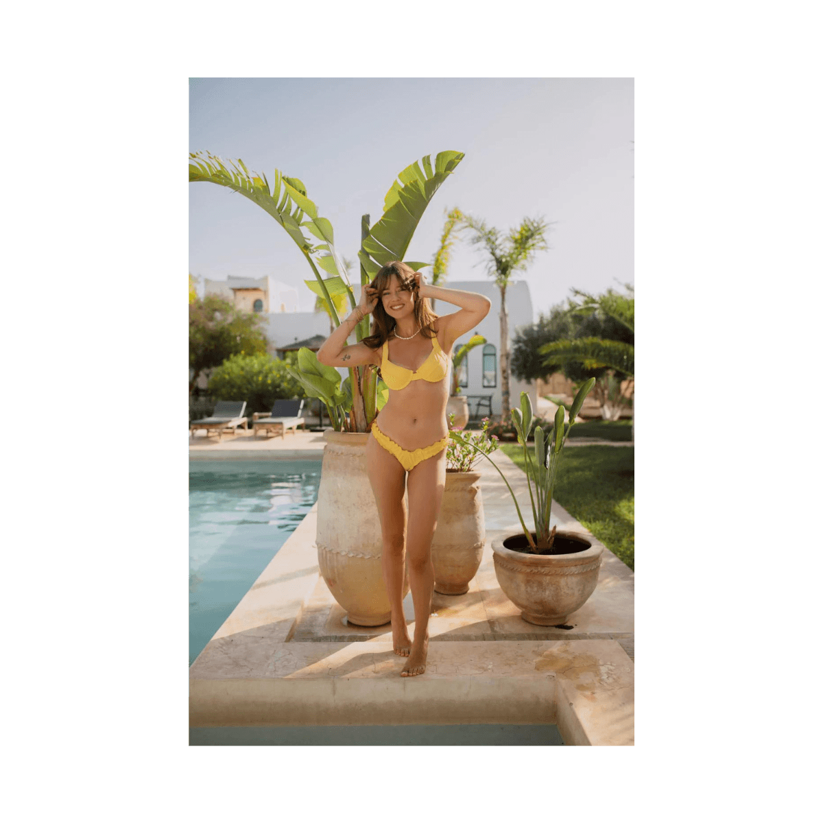 Haut de bikini Amore Mio citron - Kaly Ora