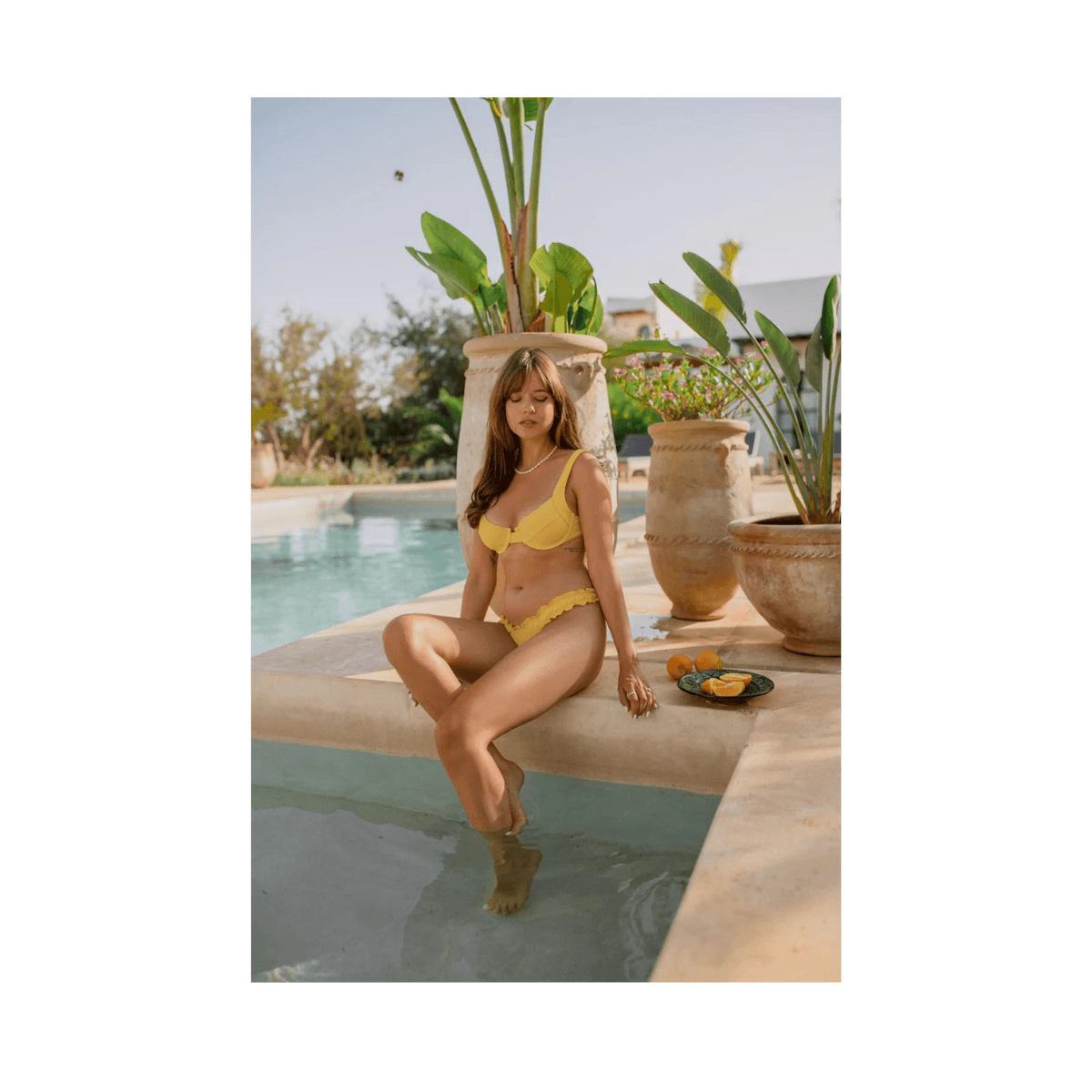 Haut de bikini Amore Mio citron - Kaly Ora
