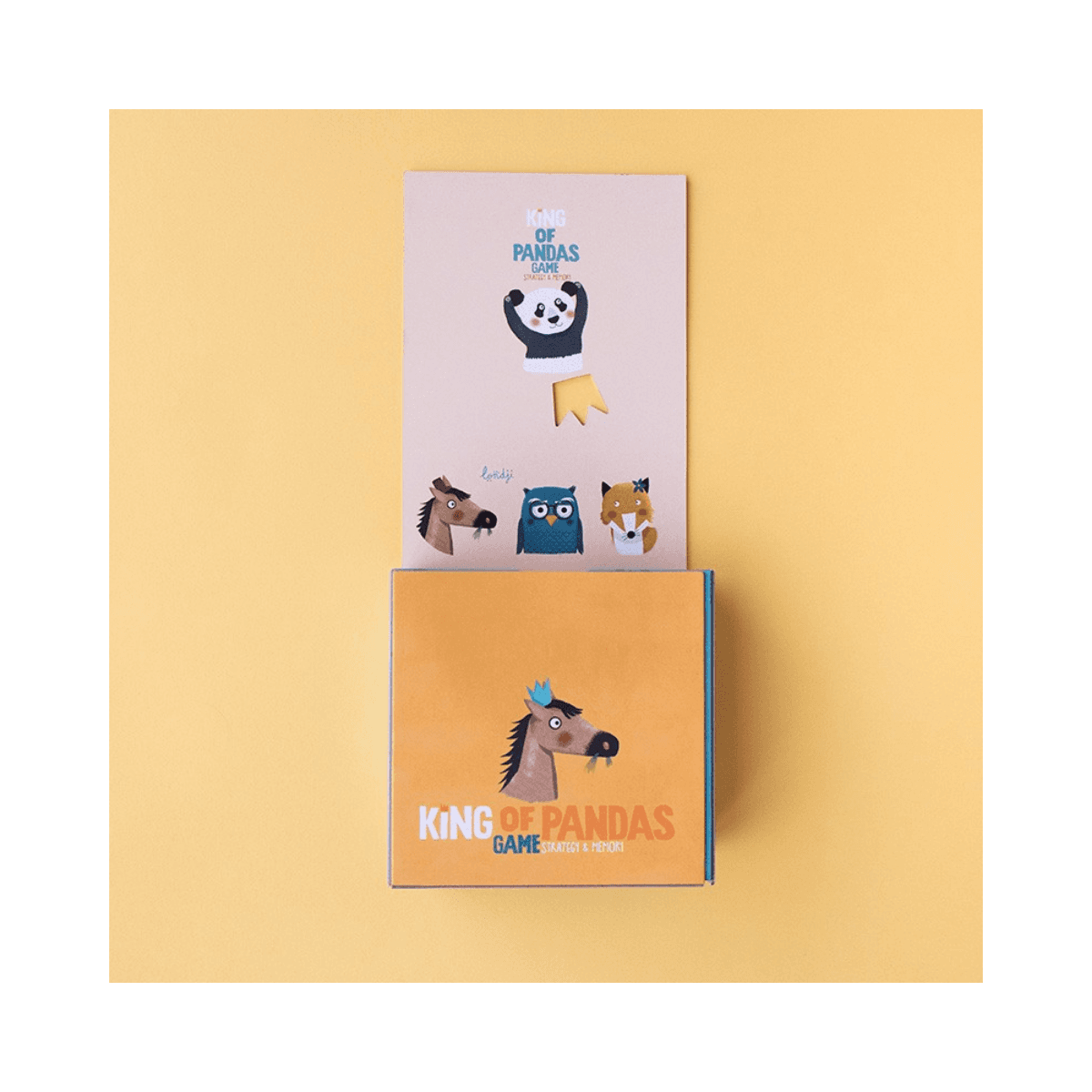 Jeu de mémoire - 5 ans et + - KING OF PANDAS - Londji