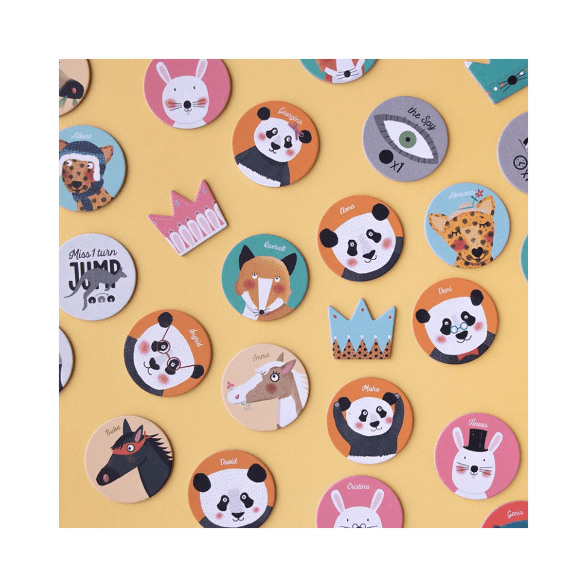 Jeu de mémoire - 5 ans et + - KING OF PANDAS - Londji