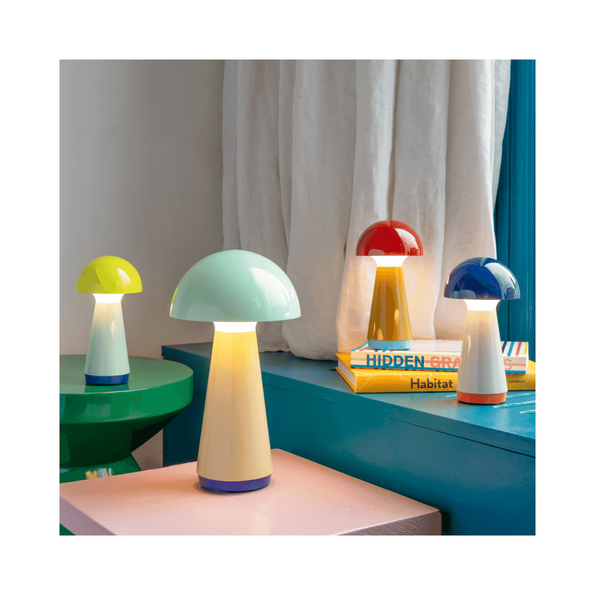 Lampe de table Bob - Mint - Remember