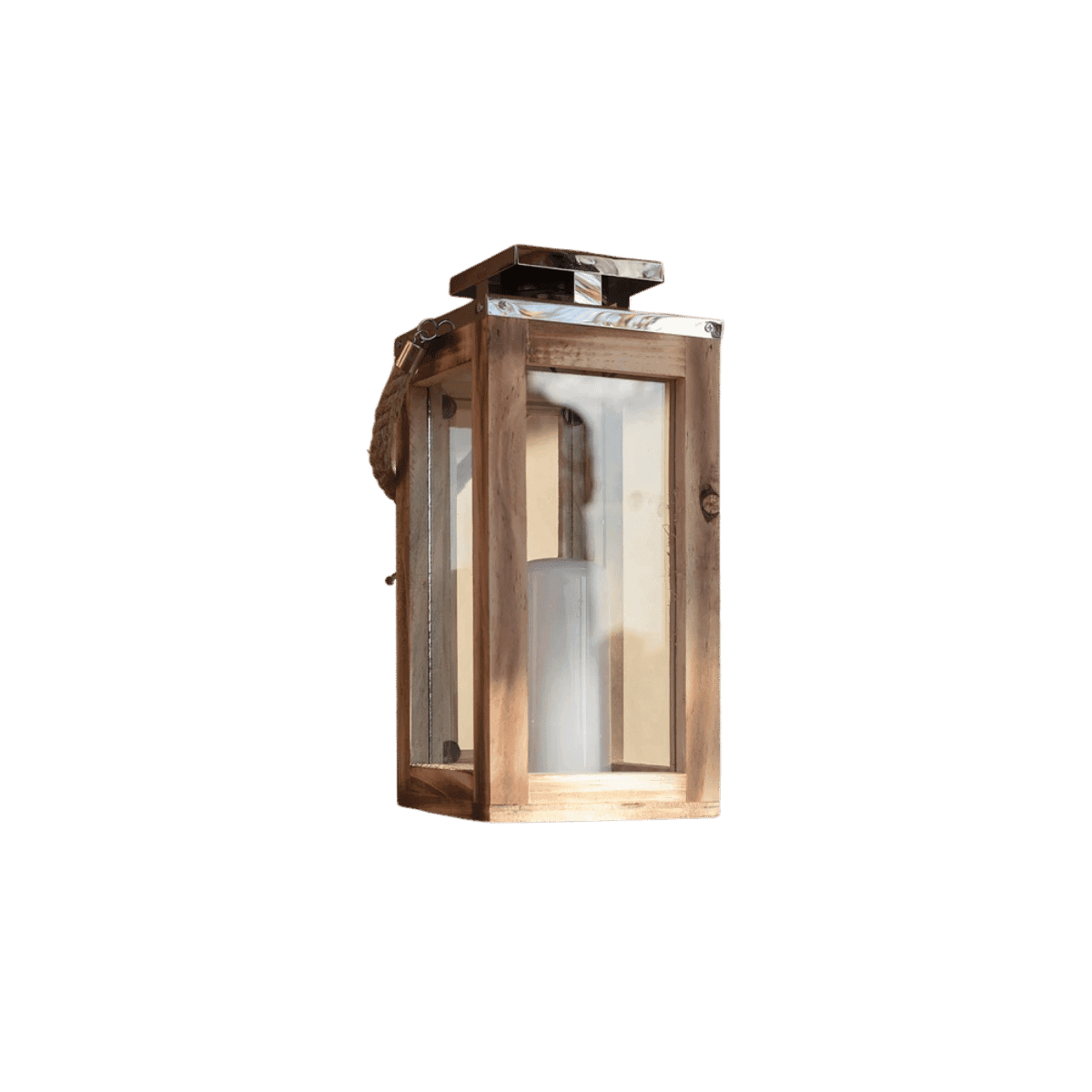 Lanterne solaire en bois - OAKY - Lumisky