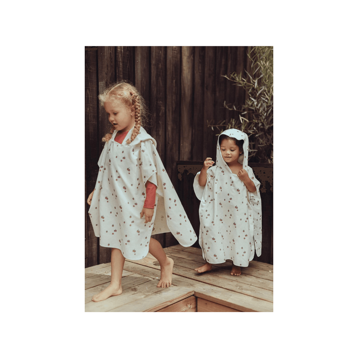 Poncho Tobo 3/6 ans - Ma Framboise - Petits Kiwis