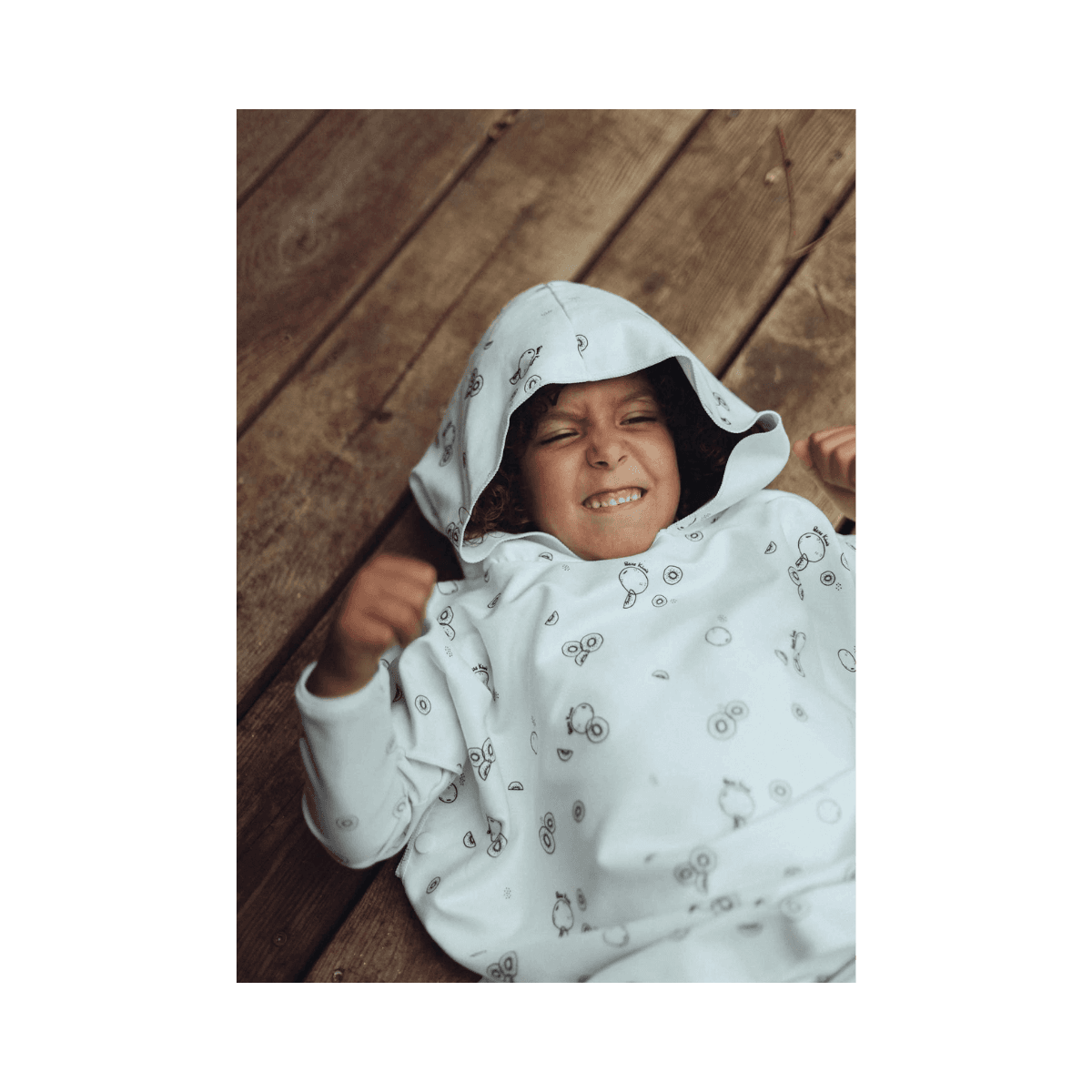 Poncho Tobo 3/6 ans - Petits Kiwis - Petits Kiwis