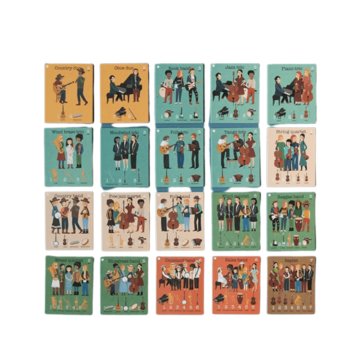 Jeu de mémoire - 7 ans et + - IL CONCERTO - Londji