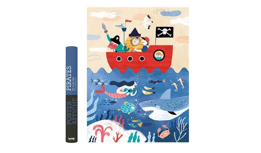 Poster - Pirates - 30x40 - Londji