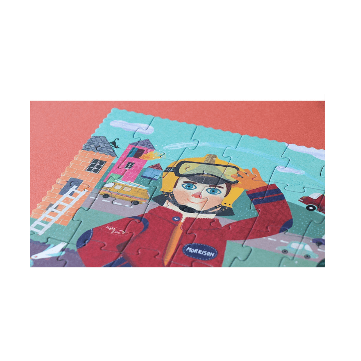 Puzzle de poche 36 pc - 3 - 6 ans - FIREFIGHTER POCKET PUZZLE - Londji