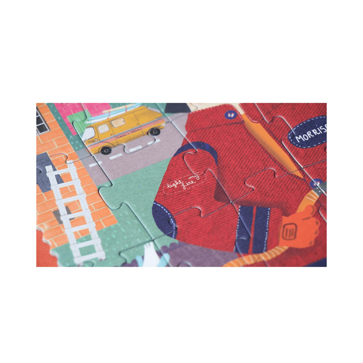 Puzzle de poche 36 pc - 3 - 6 ans - FIREFIGHTER POCKET PUZZLE - Londji