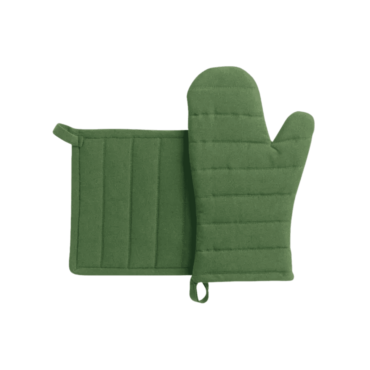 Lot gant/manique Jona Vert 15x30 - Maison Vivaraise