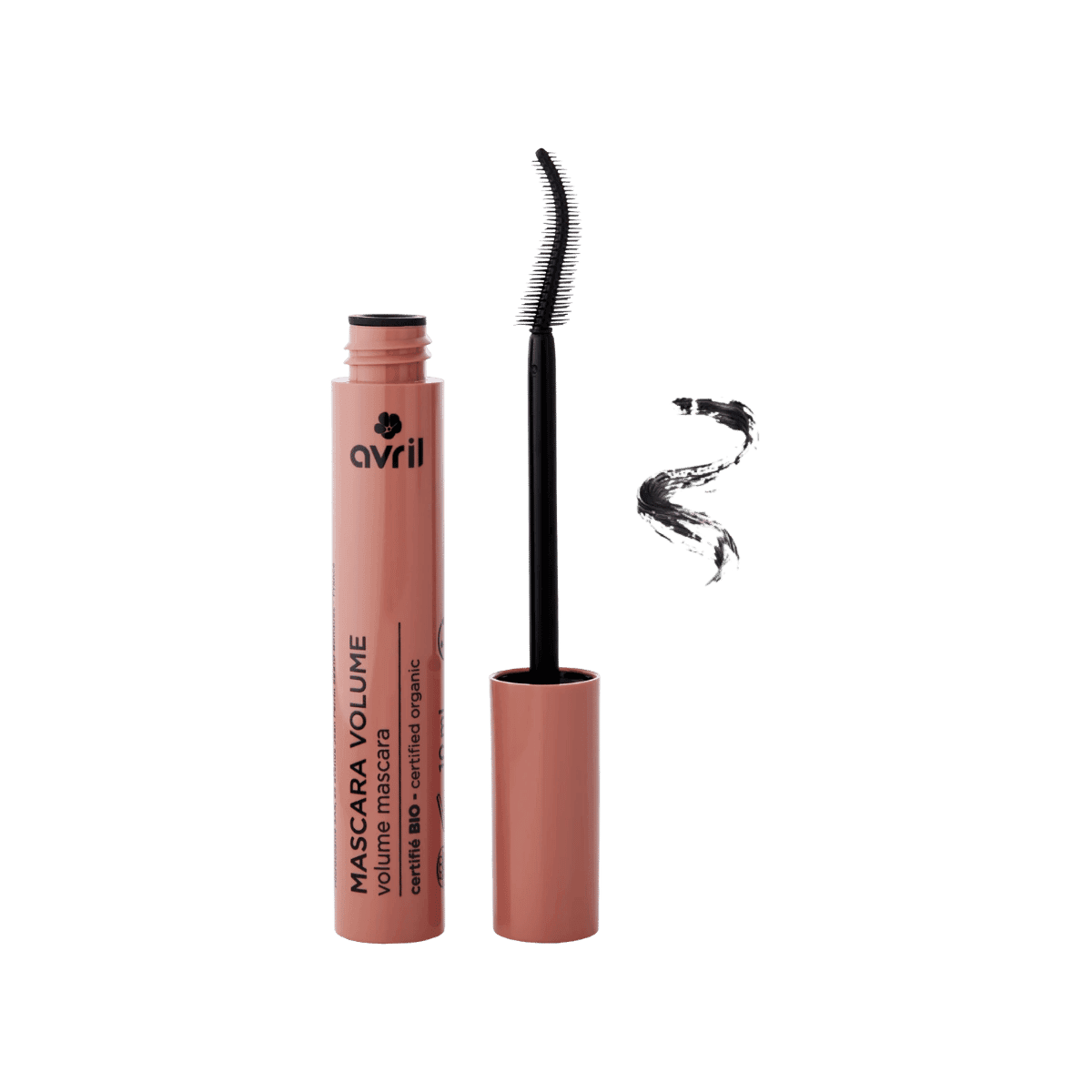 Mascara volume - NOIR - Certifié Bio - Avril
