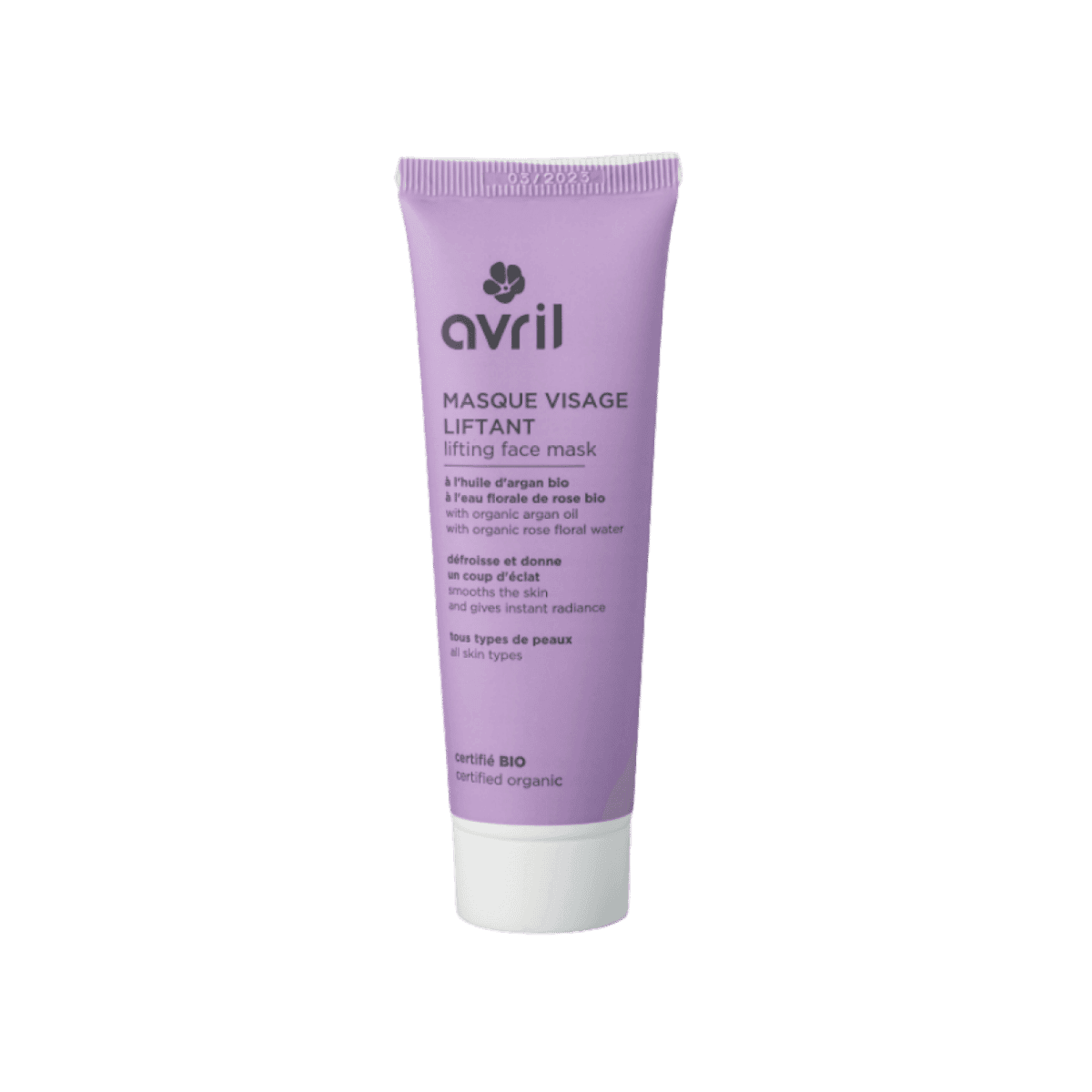 Masque visage liftant 50ml - Certifié Bio - Avril