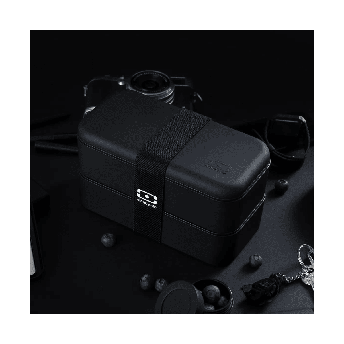 Lunch Box Bento 2 x 500ml - MB ORIGINAL - Noir Onyx - Monbento